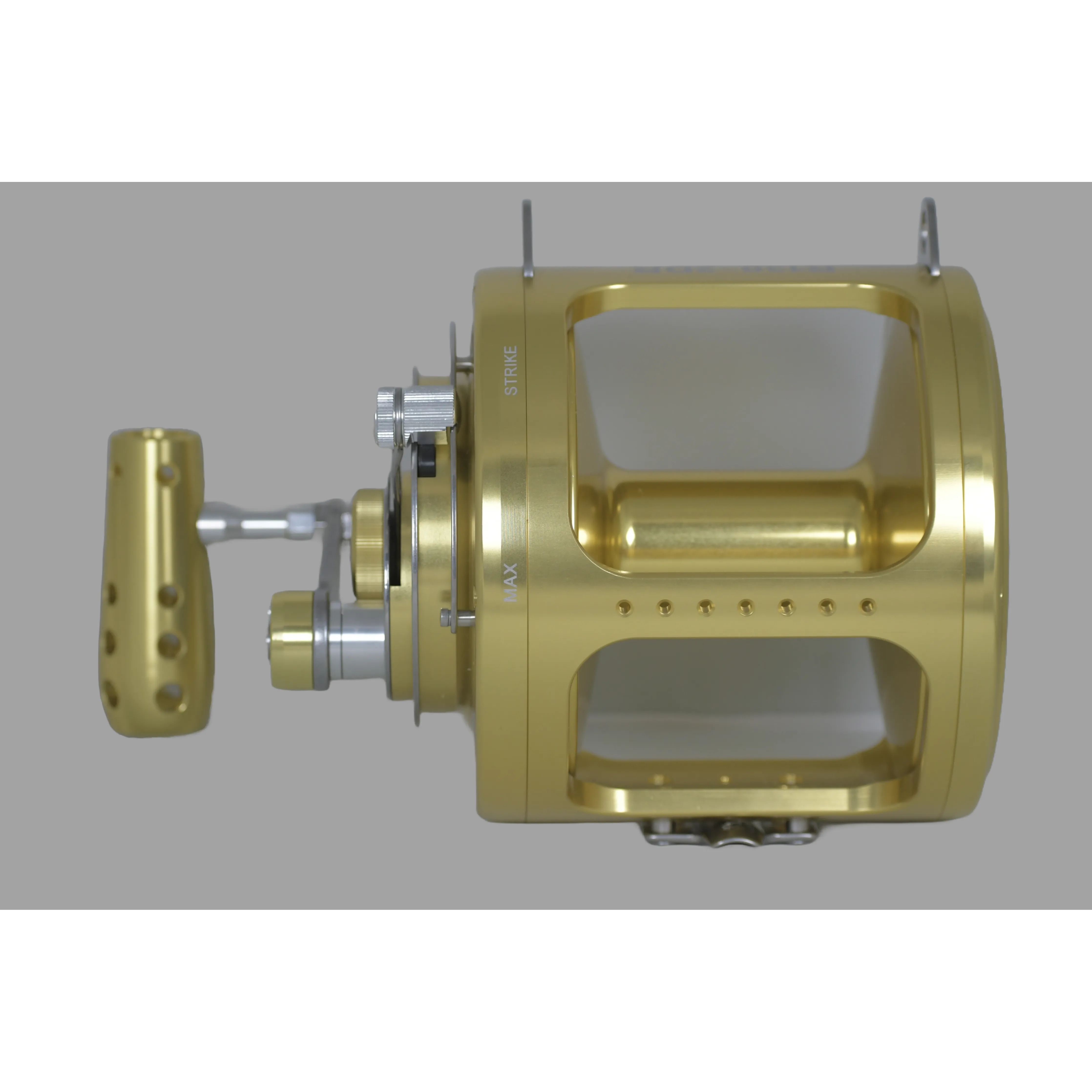 130W 2-Speed Reel on a Bent Butt Tournament Rod