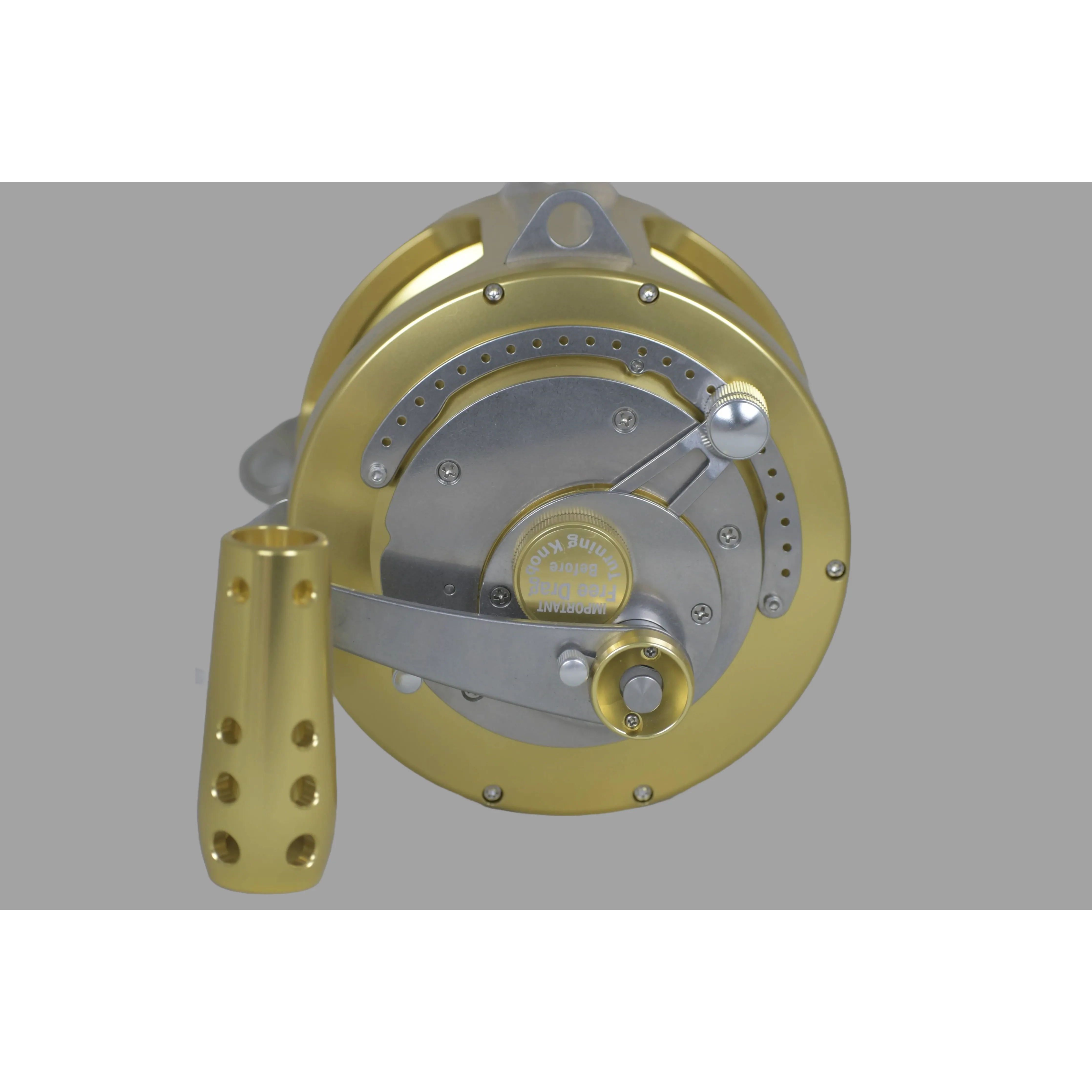 130W 2-Speed Reel on a Bent Butt Tournament Rod