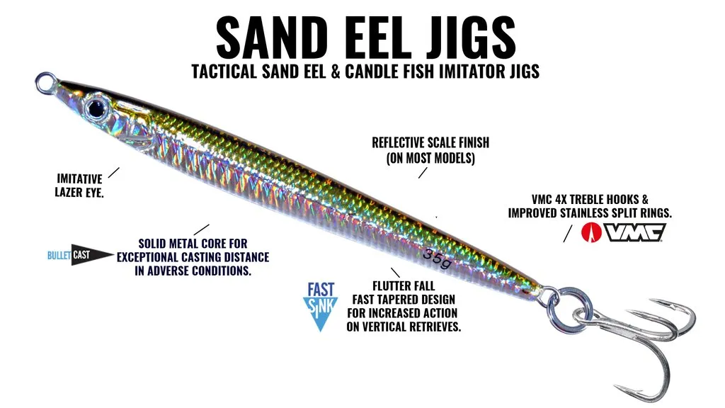 3 1/2" Sand Eel Jig - (1 1/4 oz)