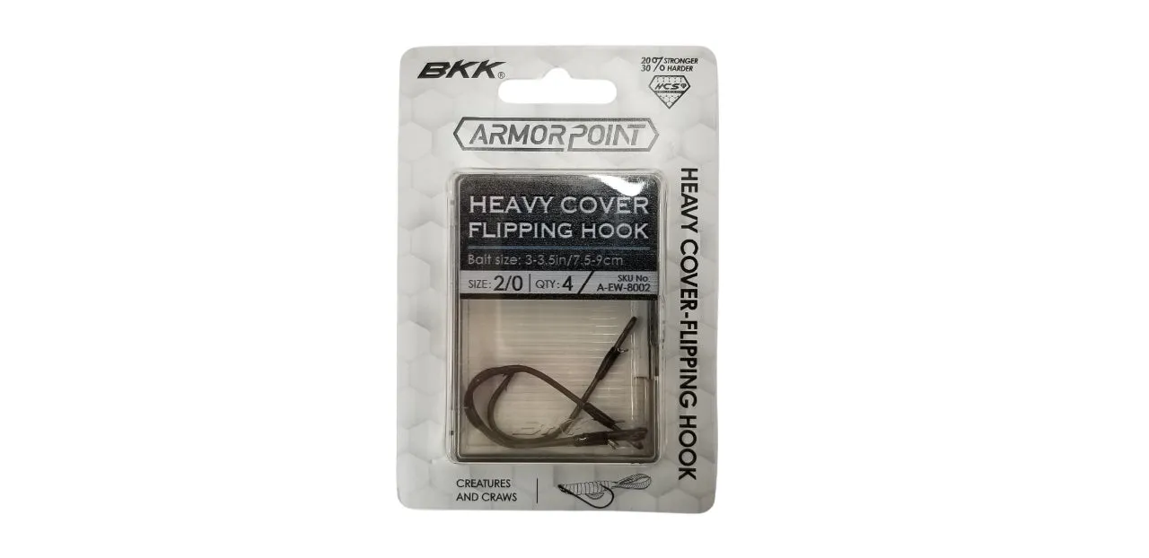 Armor-Point Heavy Cover Flipping Hook - 2/0 (4 Pack)