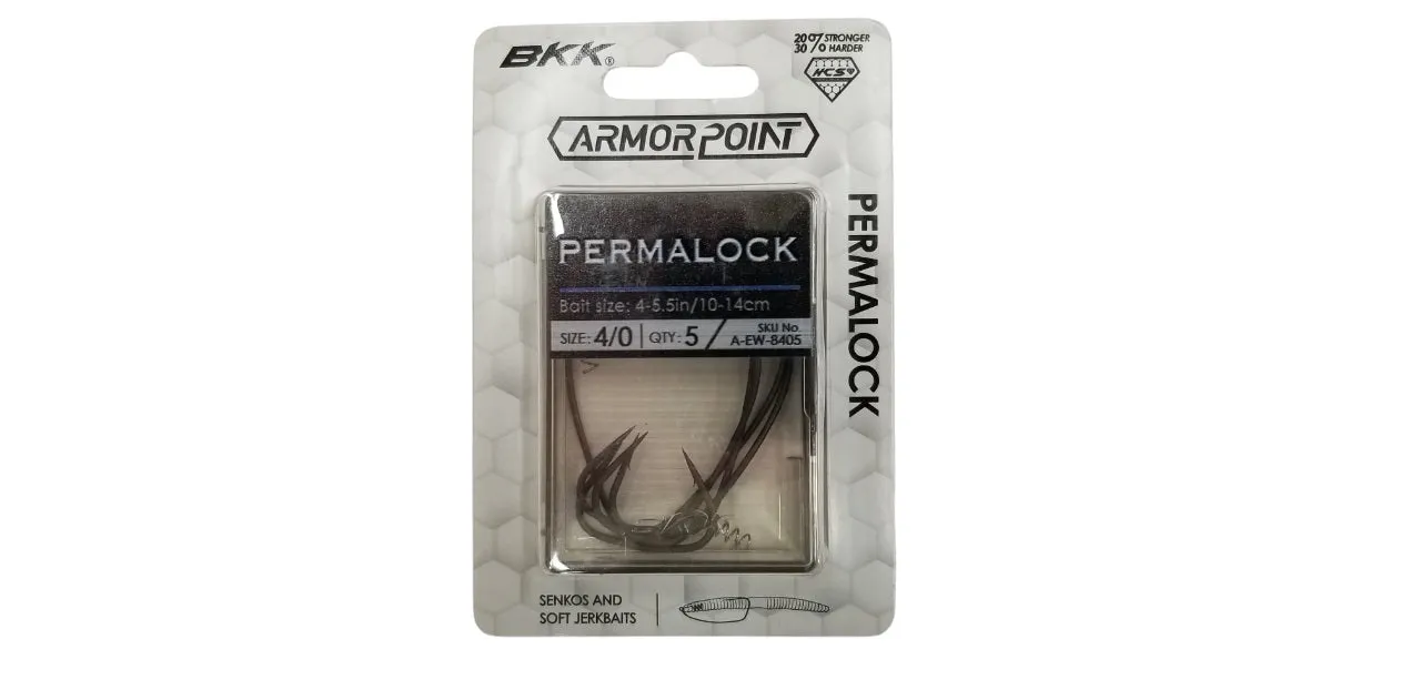 Armor-Point Permalock Hook - 4/0 (5 Pack)