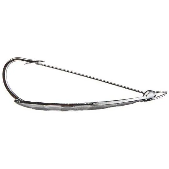Bagley Weedless Spoon 2" 1/4 Oz Hammered Silver