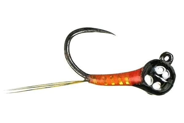 Barbless Jig Pearl Rib Perdigon - #16 (3.3mm)