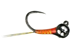 Barbless Jig Pearl Rib Perdigon - #16 (3.3mm)
