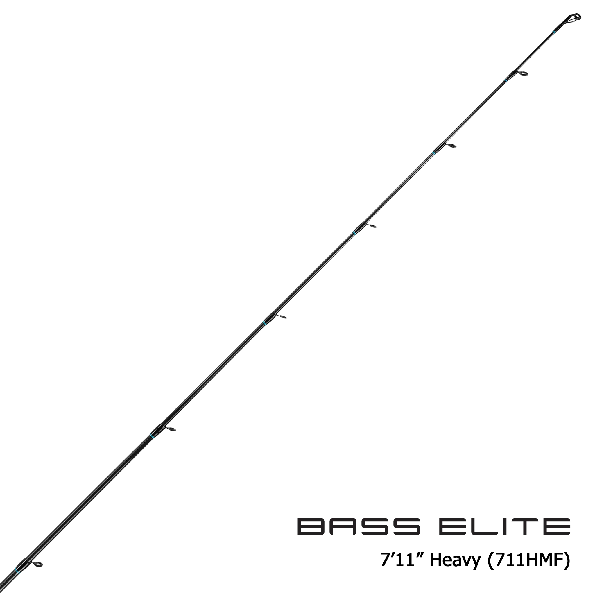 Bass Elite Baitcaster Freshwater Rod