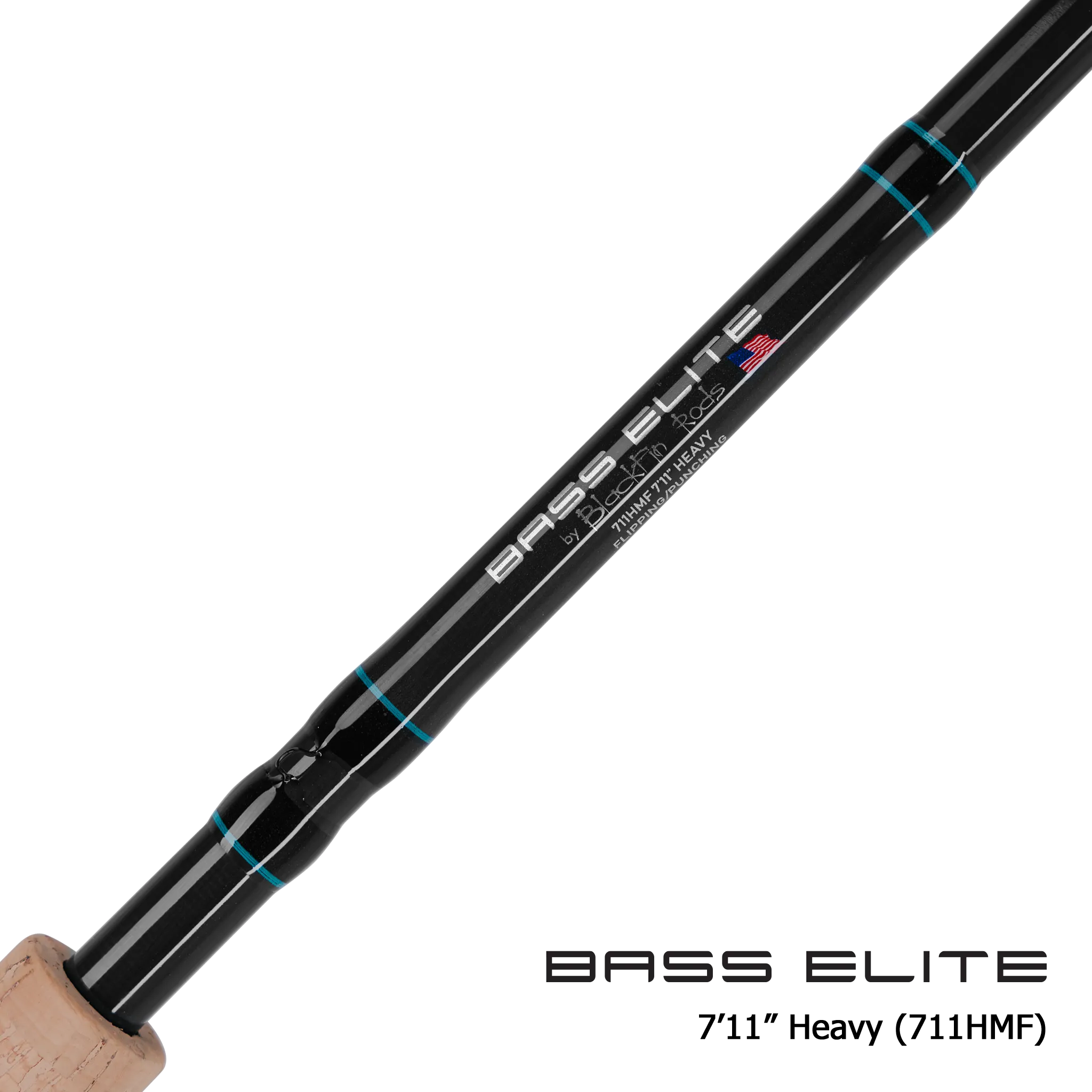 Bass Elite Baitcaster Freshwater Rod