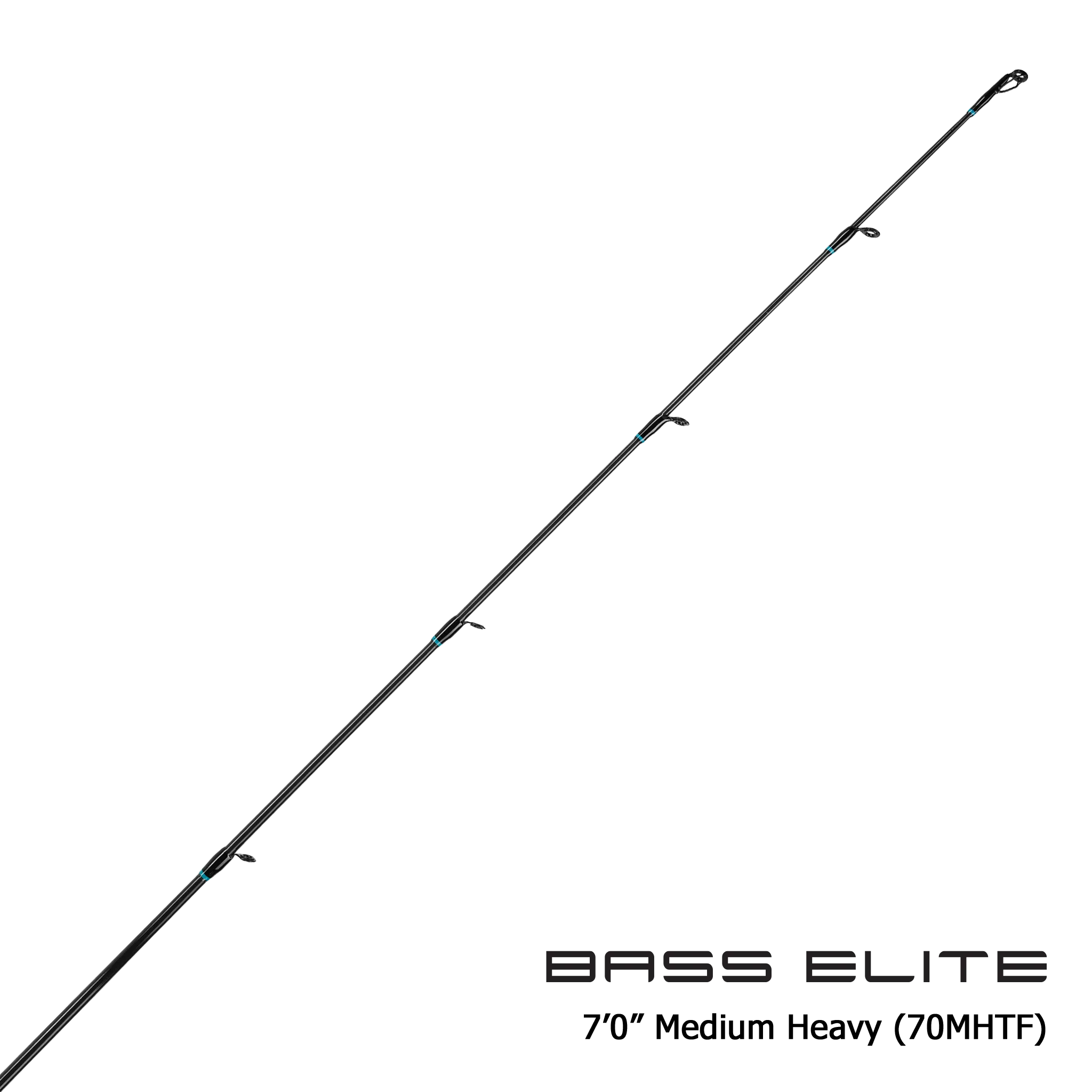 Bass Elite Baitcaster Freshwater Rod