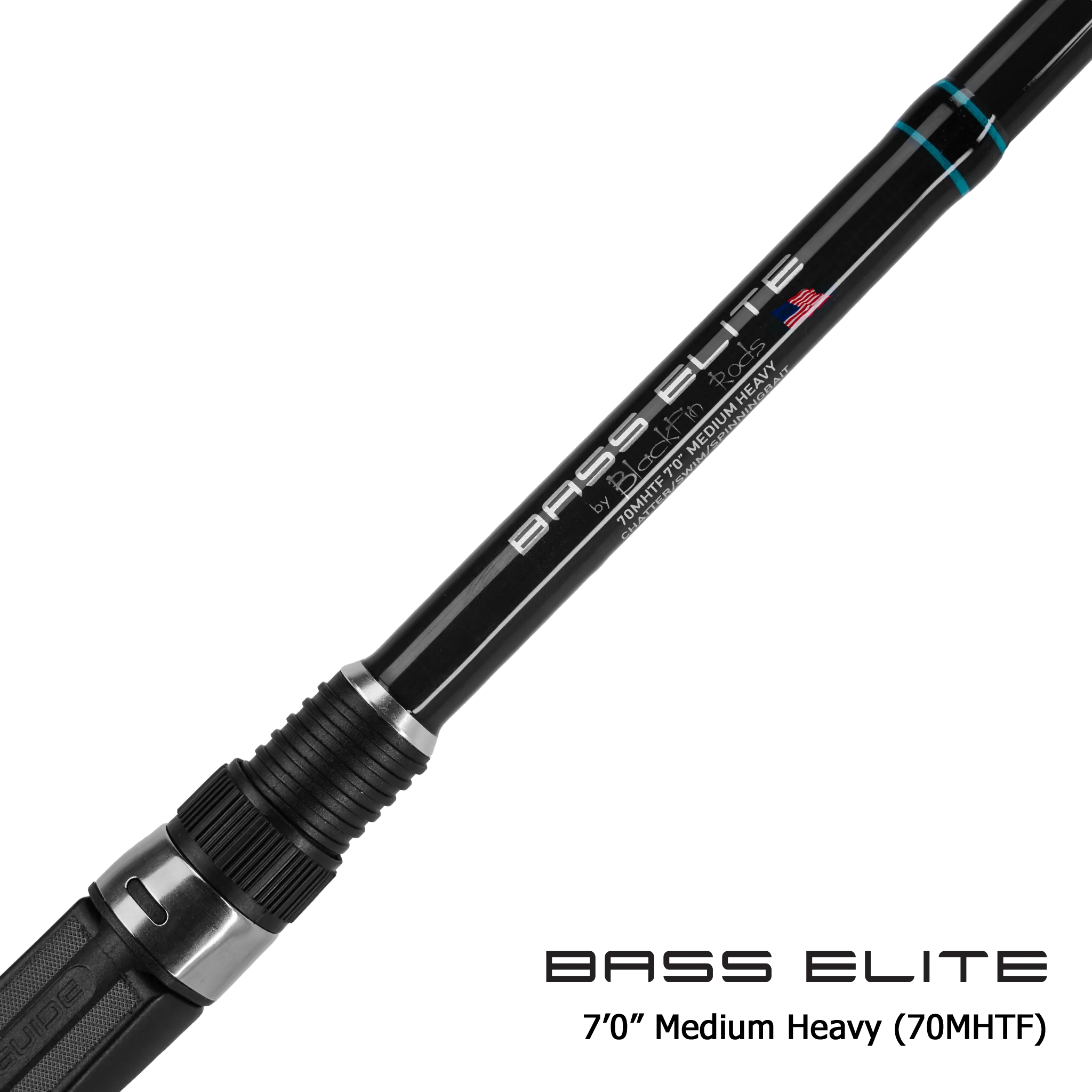 Bass Elite Baitcaster Freshwater Rod