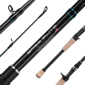 Bass Elite Baitcaster Freshwater Rod