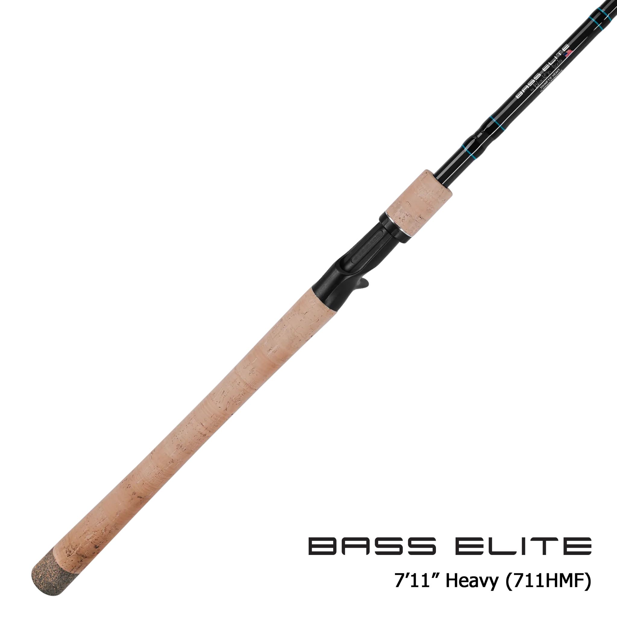 Bass Elite Baitcaster Freshwater Rod
