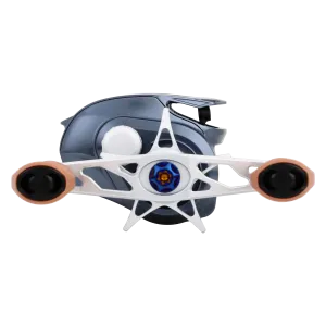 Bates Fishing Salty Hundo 100 Baitcasting Reel - Nautical Blue - Left Hand