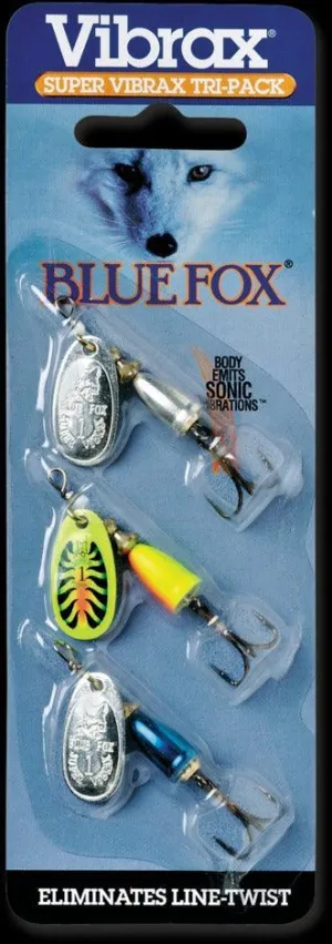 Blue Fox Super Vibrax Tri-pack