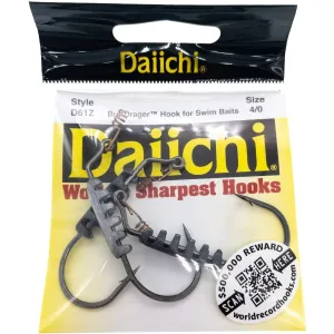 Daiichi ButtDragger Swimbait Hooks QTY 3