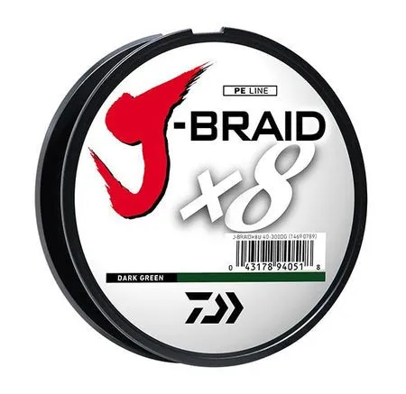 Daiwa J-Braid X8 Braided Line