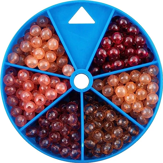 Danielson Egg Bead Assortment 6mm 320 Pieces