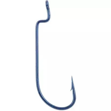 Danielson Offset Worm Hooks Blue