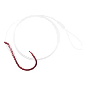 Danielson Salmon Steelhead Leader 36" Qty 8 Red