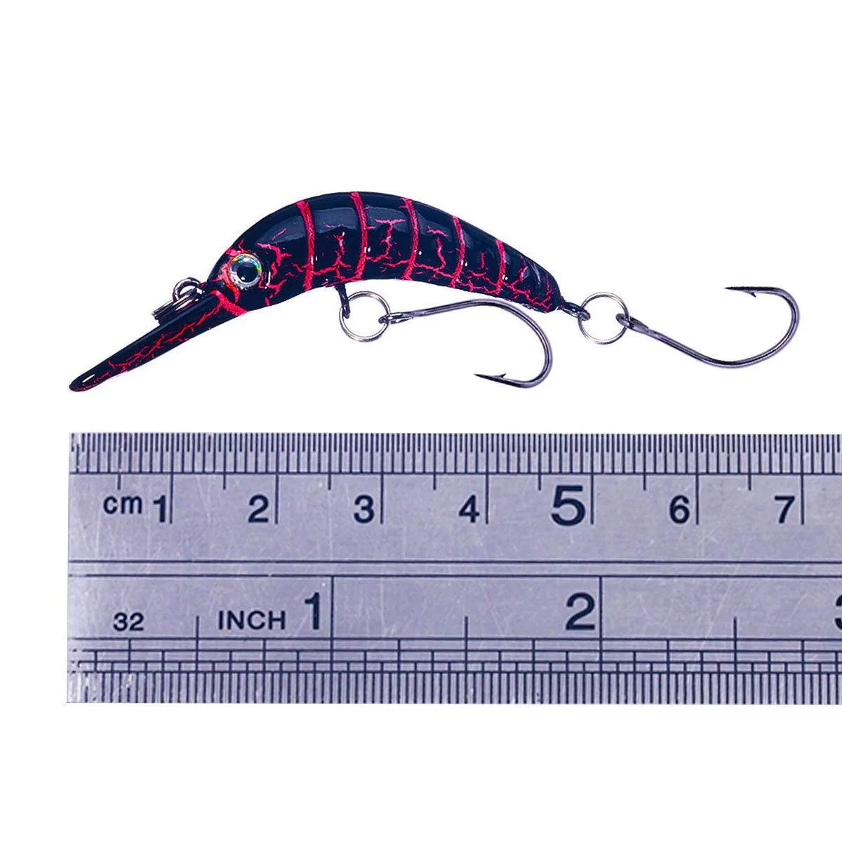 Dr.Fish 2pcs Floating Crankbait 7cm 3g