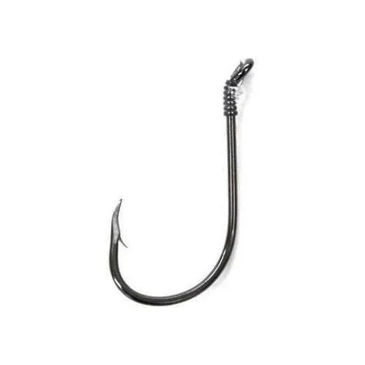 Eagle Claw Lazer Sharp Octopus Striped Bass Octopus Snelled Hook 36" Sz 7/0 Qty 6