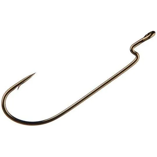 Eagle Claw Lazer Sharp Worm Hook Qty 100 Bronze
