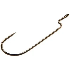 Eagle Claw Lazer Sharp Worm Hook Qty 100 Bronze