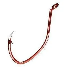 Eagle Claw Trokar Pro-V Octopus Hook Sz 6/0 Qty 4 Red