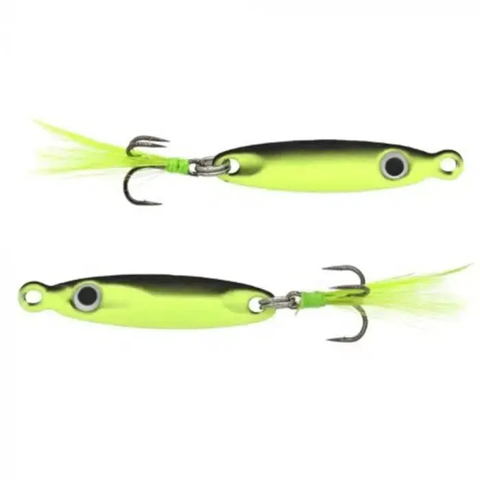 Eurotackle T-Flasher Tungsten Jigging Spoon 1/4 oz. 2"