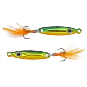 Eurotackle T-Flasher Tungsten Jigging Spoon 1/4 oz. 2"
