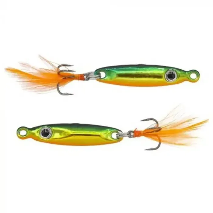 Eurotackle T-Flasher Tungsten Jigging Spoon 1/4 oz. 2"