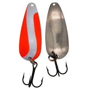 FAS Casting/Trolling Spoon Orange/White (Bulk)