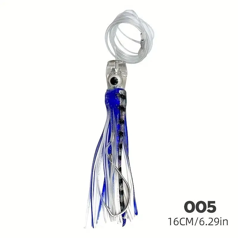 FAS Pro Octopus Squid Skirt Trolling Lures 6.29" 1.9Oz Qty 1