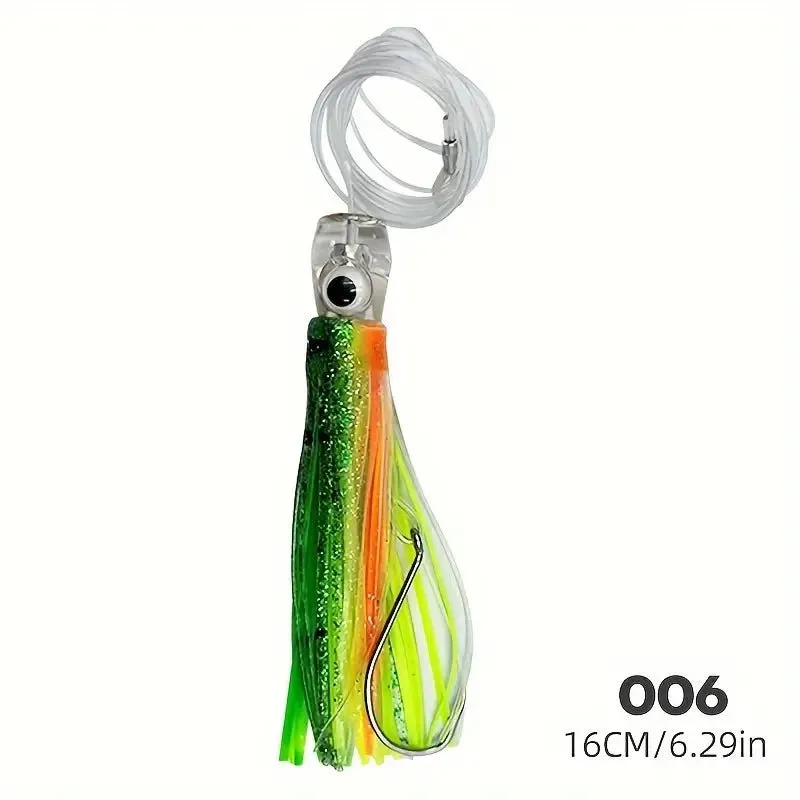 FAS Pro Octopus Squid Skirt Trolling Lures 6.29" 1.9Oz Qty 1