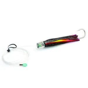 Fathom Same Ole' Roll Small Pre-Rigged Trolling Lure 7-3/4" Natural Paua Shell