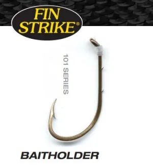 Fin Strike Snelled Bronze Baitholder Hooks