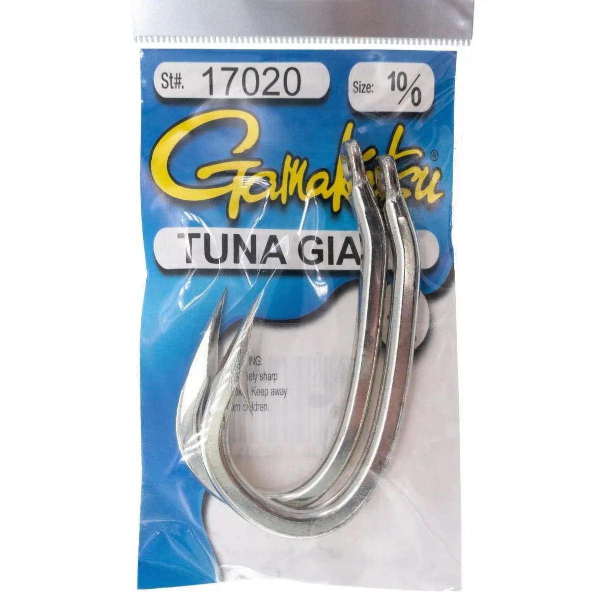 Gamakatsu Heavy Duty Tuna Giant Hooks Tin 10/0
