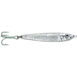 GOT-CHA Jigfish Lure 3 3/4" 3 oz 2/0 Treble Hook Silver