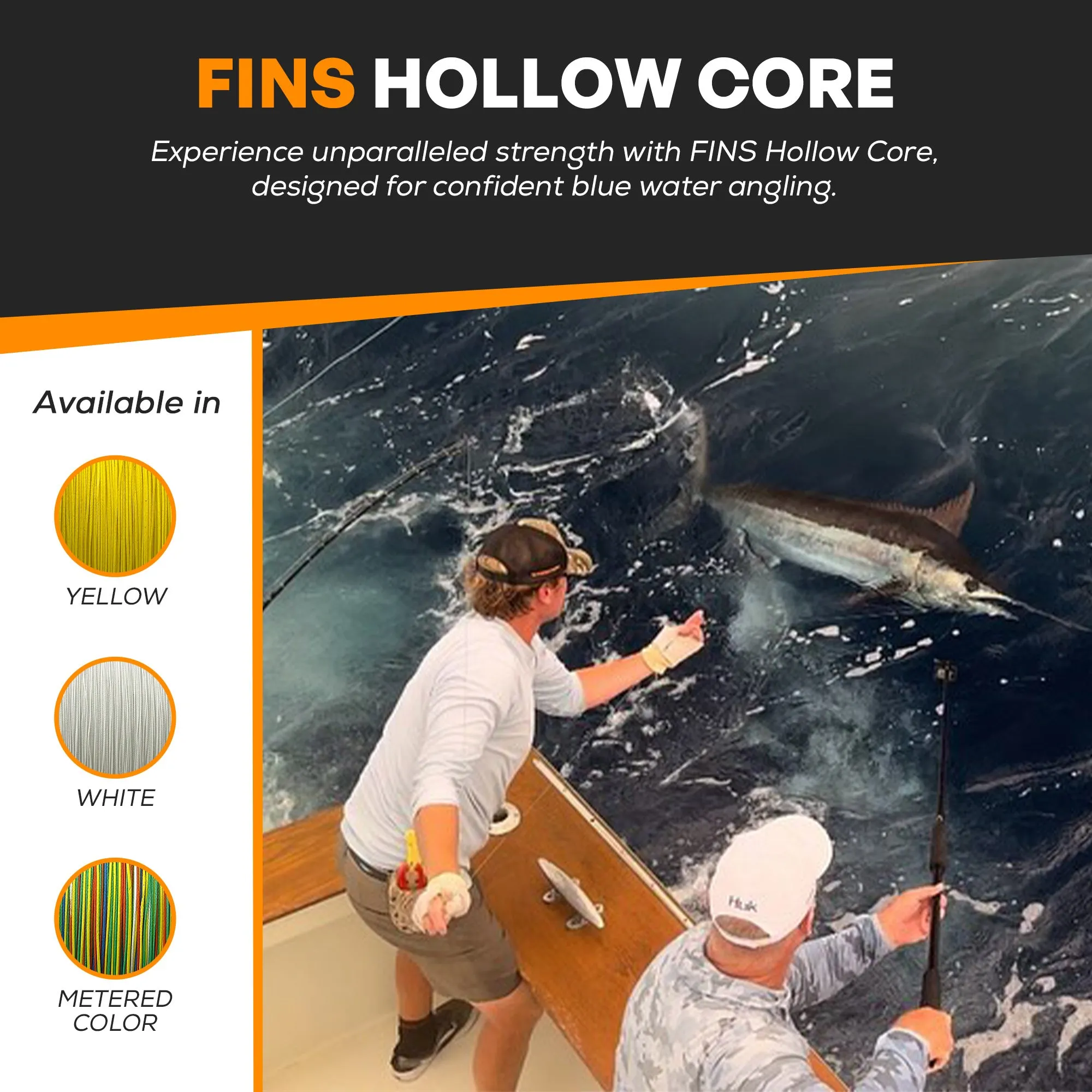 Hollow Core Fishing Braid 130-300lb