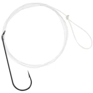Hurricane Aberdeen Snelled Hook Qty 6