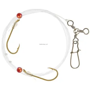 Hurricane Porgy 2 Hook Rig Size 2 40 Lb Test 20"