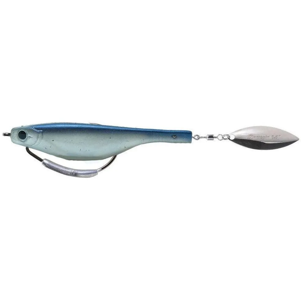 Hyperlastics Rigged Dartspin Pro Weedless 5.5" 2/3 oz.