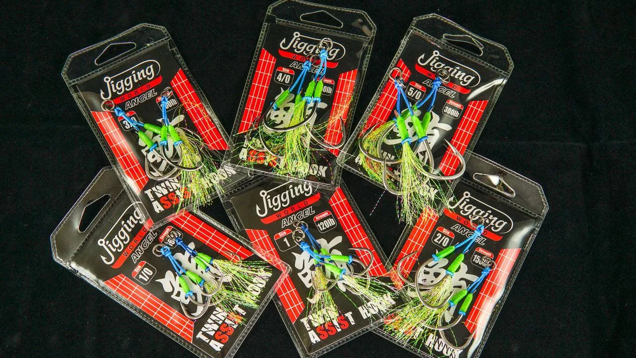 Jigging World  Angel Twin Assist Hooks