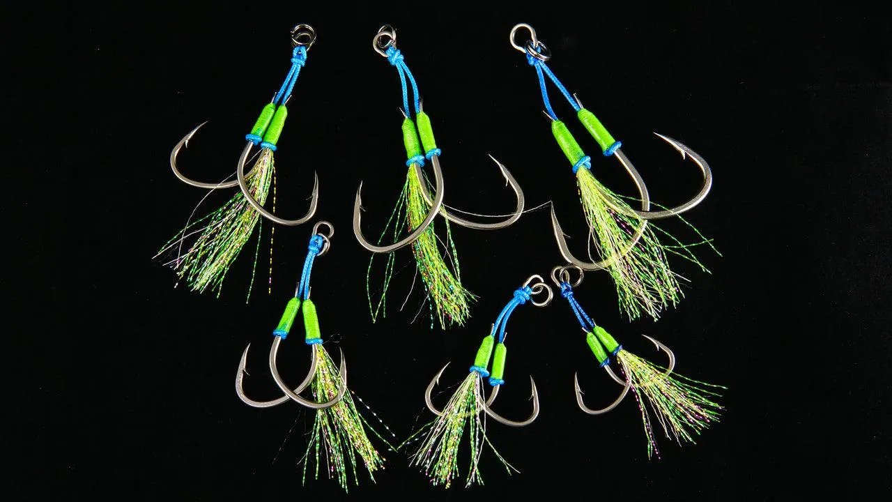 Jigging World  Angel Twin Assist Hooks