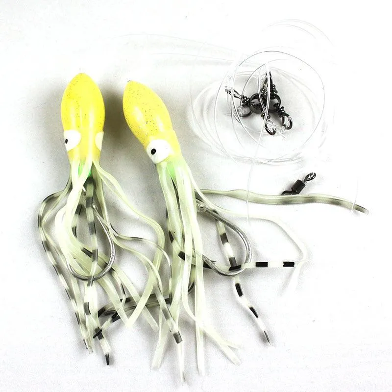 Jigging World Deep Drop Foam Glow Head Tile Fish Rigs