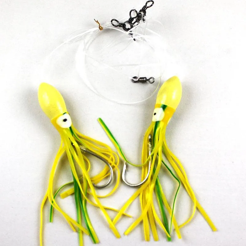 Jigging World Deep Drop Foam Glow Head Tile Fish Rigs
