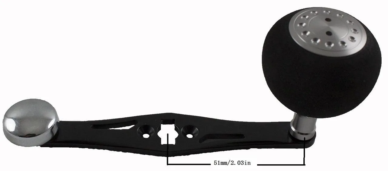 Jigging World - Power Handle for Shimano Calcutta D Round Baitcasting Reels