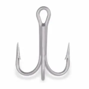 Mustad Treble Hook Durasteel 3 Extra Strong - Size 2- 5Pk