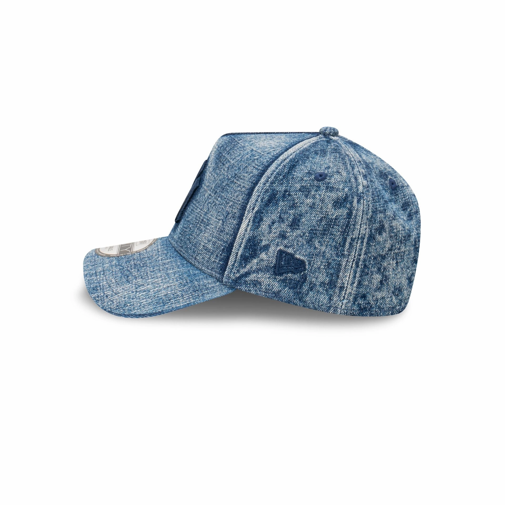 New York Yankees Snow Wash Denim 9FORTY A-Frame Cloth Strap