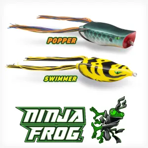Ninja Frog Popper & Swimmer Baits