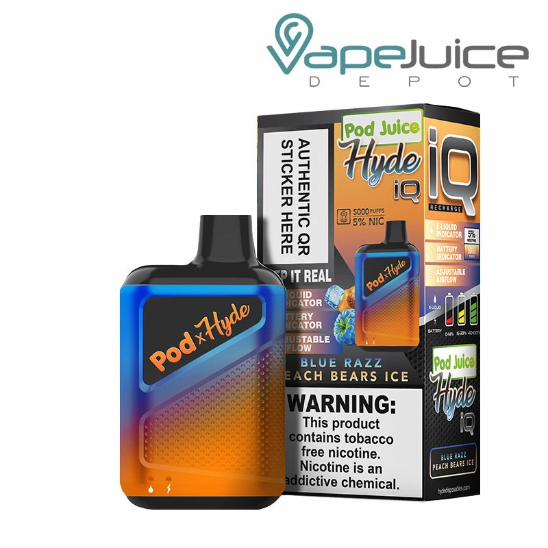 Pod Juice X Hyde IQ Disposable 5000 Puffs