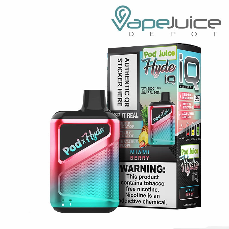 Pod Juice X Hyde IQ Disposable 5000 Puffs